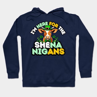 I'm Here for the shenanigans Hoodie